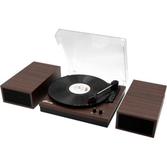 Проигрыватель виниловых пластинок RITMIX LP-340B Dark Wood - Metoo (1)
