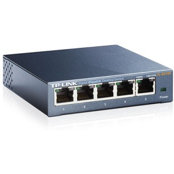 TP-Link TL-SG105 5-портовый 10/<wbr>100/<wbr>1000 Мбит/<wbr>с настольный коммутатор - Metoo (2)