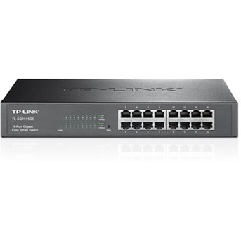 TP-Link TL-SG1016DE Easy Smart гигабитный 16-портовый коммутатор - Metoo (1)