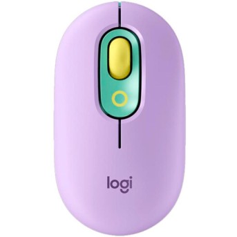 Беспроводная мышь LOGITECH Pop Mouse, COSMOS LAVENDER - Metoo (1)