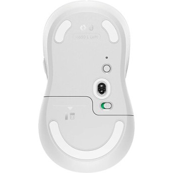 Мышь компьютерная Mouse wireless LOGITECH Signature M650, white - Metoo (3)