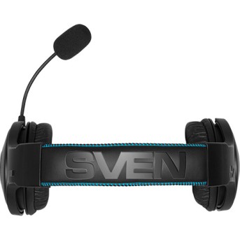 SVEN AP-U1500MV (USB, LED, 7.1) Игровые стереонаушники с микрофоном черный в Metoo.kz - Metoo (4)