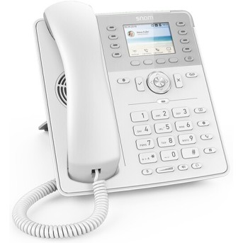 SNOM VoIP телефон D735 белый - Metoo (1)