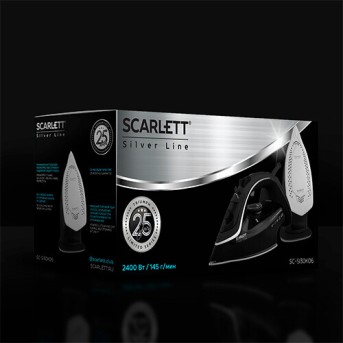 Утюг Scarlett SC-SI30K06, черный - Metoo (3)