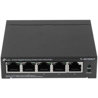 TP-Link TL-SG1005LP 5-портовый гигабитный настольный коммутатор с 4 портами PoE+ в Metoo.kz - Metoo (2)