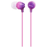 Наушники-вкладыши Sony MDREX15LPV.AE, фиолетовый