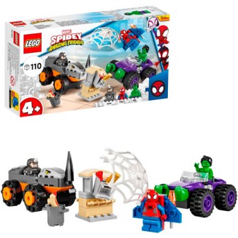 Lego 10782 Spidey Схватка Халка и Носорога на грузовиках - Metoo (1)