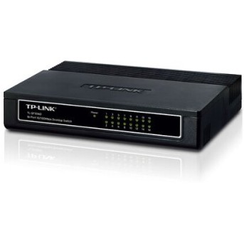 TP-Link TL-SF1016D 16-портовый 10/<wbr>100 Мбит/<wbr>с настольный коммутатор - Metoo (4)