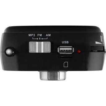 SVEN SRP-445, черный, радиоприемник (3W, FM/<wbr>AM, USB, microSD, battery) - Metoo (3)