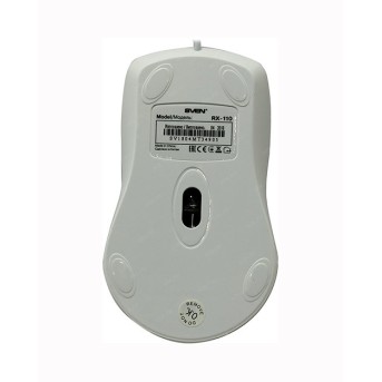 SVEN Мышь RX-110 USB белая - Metoo (3)