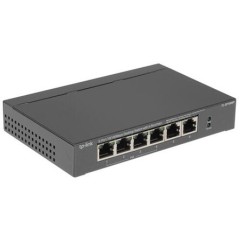 TP-Link TL-SF1006P 6-портовый 10/<wbr>100 Мбит/<wbr>с настольный коммутатор с 4 портами PoE+