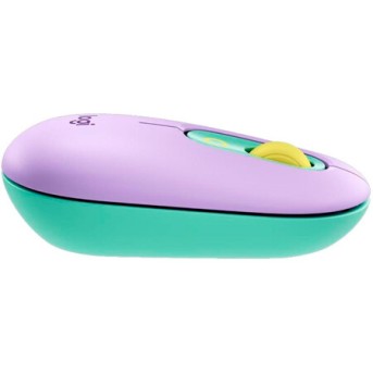 Беспроводная мышь LOGITECH Pop Mouse, COSMOS LAVENDER - Metoo (3)