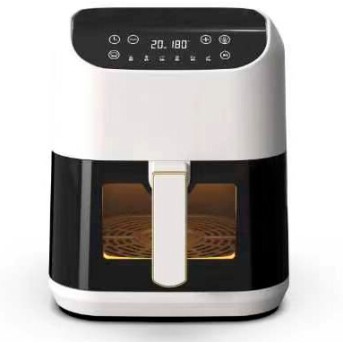 Фритюрница Deerma air fryer DEM-KZ130W - Metoo (3)