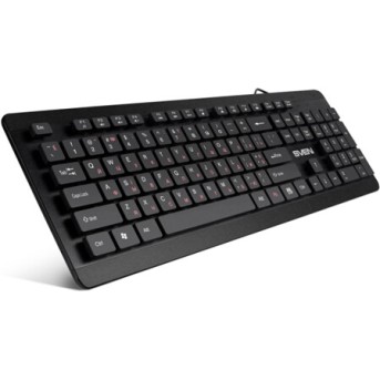 SVEN Клавиатура KB-E5700H 2 USB порта, чёрная - Metoo (2)