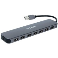 D-Link DUB-H7/E1A комбинированный 7-ти портовый концентратор
