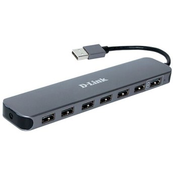 D-Link DUB-H7/<wbr>E1A комбинированный 7-ти портовый концентратор - Metoo (1)
