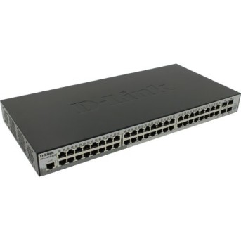 D-Link DGS-1510-52X/<wbr>A2A Сте-мый комм-тор SmartPro 48 портов 10/<wbr>100/<wbr>1000Мб + 4 порта 10GBase-X SFP+ - Metoo (1)