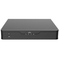 UNV NVR301-04S3 Видеорегистратор IP 4-х канальный с 4 POE портами. Видеовыходы HDMI/<wbr>VGA, Аудиовыход
