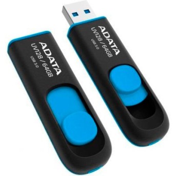 ADATA DashDrive UV128, 64GB, UFD 3.1, Blue (AUV128-64G-RBE) - Metoo (2)