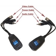 Video Power Audio Balun CVI/TVI/AHD/CVBS 4in1, 1 Channel Passive UTP UP 300m (комплект 2шт) VB220PVA