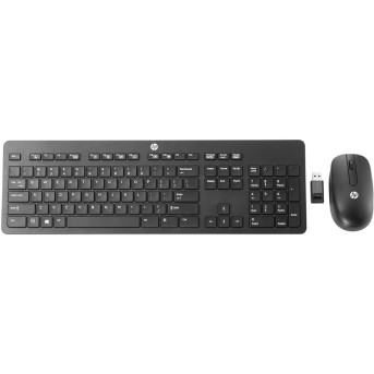 Клавиатура и манипулятор HP Europe Wireless Slim Business Keyboard and Mouse (N3R88A6#ACB) - Metoo (1)