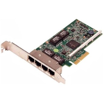 Сетевая карта Dell Broadcom 5719 QP 1Gb Network Interface Card,Full Height,CusKit (540-BBGX) - Metoo (1)