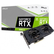 Видеокарта PNY/GeForce/RTX 3060 Ti/8 Gb/256 bit/1 410 MHz/GDDR6/PCI-Ex