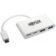 Расширитель USB TrippLite/4-Port USB-C Hub, USB C to 2x USB-A, 2x USB-C, USB 3.0, White