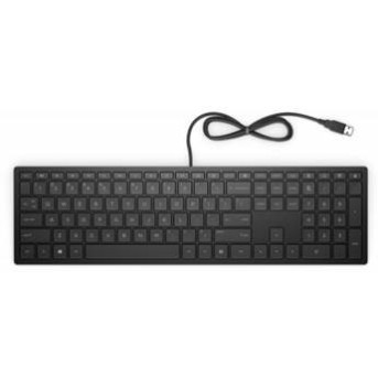 Клавиатура HP Europe Pavilion Wired Keyboard 300 (4CE96AA#B15) - Metoo (2)