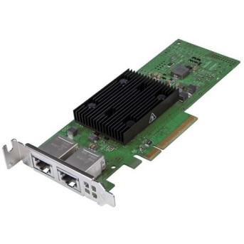 Сетевая карта Dell Broadcom 57412 Dual Port 10Gb, SFP+, PCIe Adapter, Low Profi le (540-BBVL) - Metoo (1)