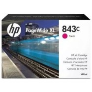 Картридж HP Europe/843C PageWide XL/Струйный/пурпурный/400 мл
