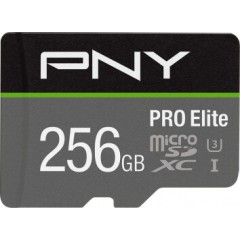 Карта памяти PNY/<wbr>256 Gb/<wbr>MicroSD/<wbr>HC Elite