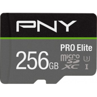 Карта памяти PNY/<wbr>256 Gb/<wbr>MicroSD/<wbr>HC Elite - Metoo (1)