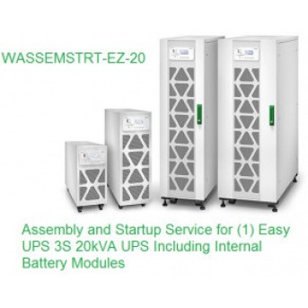 Установка APC/<wbr>WASSEMSTRT-EZ-20/<wbr>Assembly and Startup Service for (1) Easy UPS 3S 20kVA UPS Including Internal Battery Modules - Metoo (1)