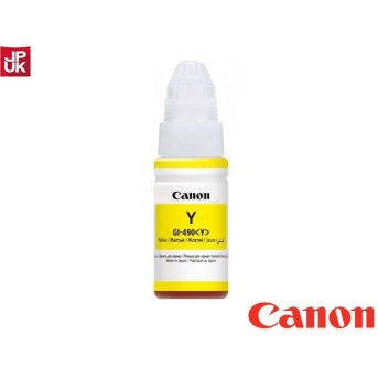 Чернила Canon INK GI-490 Y (0666C001) - Metoo (1)