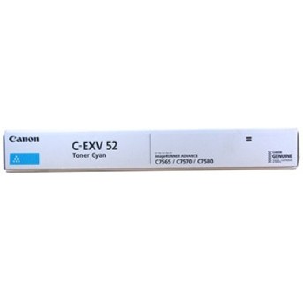 Тонер Canon/<wbr>CEXV 52 Cyan/<wbr>Лазерный цветной/<wbr>голубой - Metoo (1)