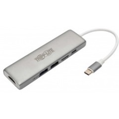 Док-станция TrippLite/<wbr>USB-C Dock, 4K HDMI, 2x USB-A Ports, 1X USB-C Port, Micro-SD Card Reader, 60W PD Charging