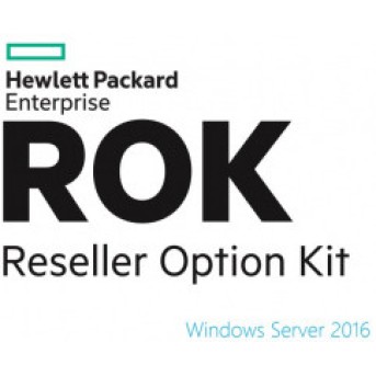 Лицензия программного обеспечения HP Enterprise/<wbr>Windows Server 2016 Standard Edition, RU, 16-Core, ROK DVD (Proliant only) - Metoo (1)