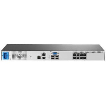 KVM коммутатор HP Enterprise 0x1x8 G3 KVM Console Switch (AF651A) - Metoo (1)