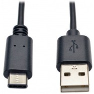 Кабель TrippLite/USB/USB 2.0 Cable, USB Type-A Male to USB Type-C (USB-C) Male, 6-ft./1,8 м