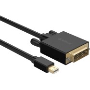 Видео кабель DP(M) to DVI(M) ORICO XD-MDTD-10-BK-BP <Mini DP(M) to DVI(M), 1m, Black>