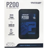 Накопитель SSD 2.5\" SATA III Patriot 2TB P200 530/460 P200S2TB25