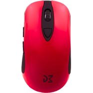 Мышь Dream Machines DM1 FPS Blood Red <Оптический сенсор PMW3389, Плетеный шнур 1.8 m USB 12000 dpi>