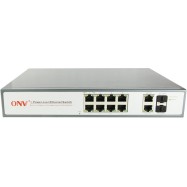 Коммутатор PoE 8-портовый ONV-POE31108PFB