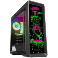 Корпус ПК без БП GameMax RockStar G515 <ATX, 1x120mmRGB, USB2.0x2, USB3.0x1, 400x185x470mm>