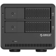 Док-станция HDD 3.5\" ORICO 9528U3-EU-BK-BP <USB3.0, SATAIII, HDDx2, BLACK>