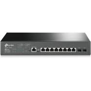 Коммутатор PoE+ управляемый GbE 8-портовый Tp-Link T2500G-10MPS