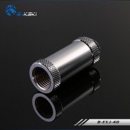 Фитинг удлинитель резьбовой Bykski B-EXJ-40 <40мм, Размер резьбы: G1/4, Silver>