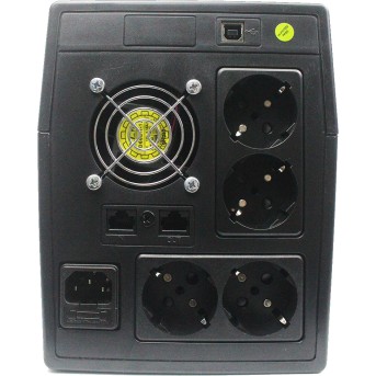 ИБП Kstar UA300 <3000VA/<wbr>1800W, LCD дисплей, 4 выхода, USB, RJ45, COM port> - Metoo (3)