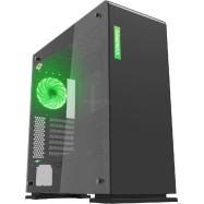 Корпус ПК без БП GameMax M909 Vega Black Temp Glass <ATX, 1х120mmRGB,5x3,5, 4x2,5, HD 210x516x491mm>
